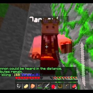 Minecraft Hunger Games Match #9 - Bow and Arrows FTW!!