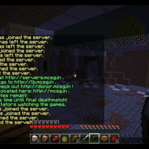 Minecraft survival games w/ Hotdog