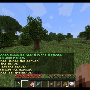 Survival games challenge: Just axes
