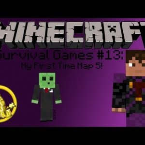 Minecraft Survival Games #13: My First Time Map 5!