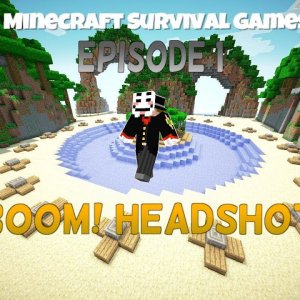 Minecraft Survival Games [Episode 1] Boom! Headshot!
