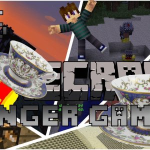 Minecraft: Hunger Games #6 - Tea Cup Jet Engine! /w Finn