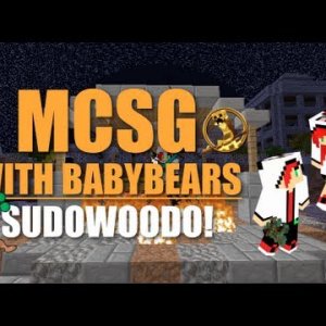 Minecraft - BabyBearBear & HugBabybear Play Hunger Games | MCSG Servers Ep. 6 Sudowoodo! |