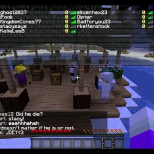Minecraft Hunger Games: ep76 "Protecting STACYSAYS!!!"
