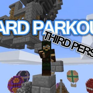 Hard parkour Hunger games (survive games) third person