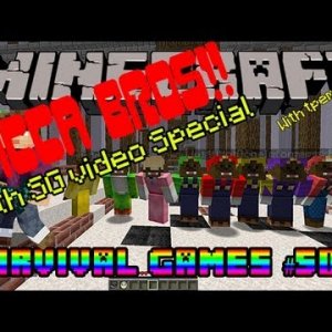 Minecraft Survival Games #50: 50th SG VIDEO SPECIAL - BACCA BROS