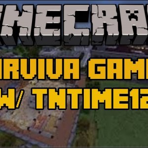 Half A Heart Warrior! - Minecraft Survival Games W/ TNTime12 (NO COMMENTARY)