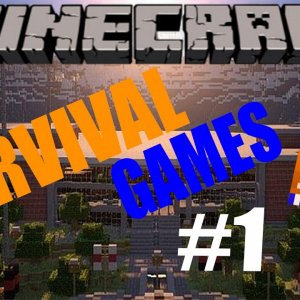 MInecraft Survival Games: Game 1 - "No commentary"